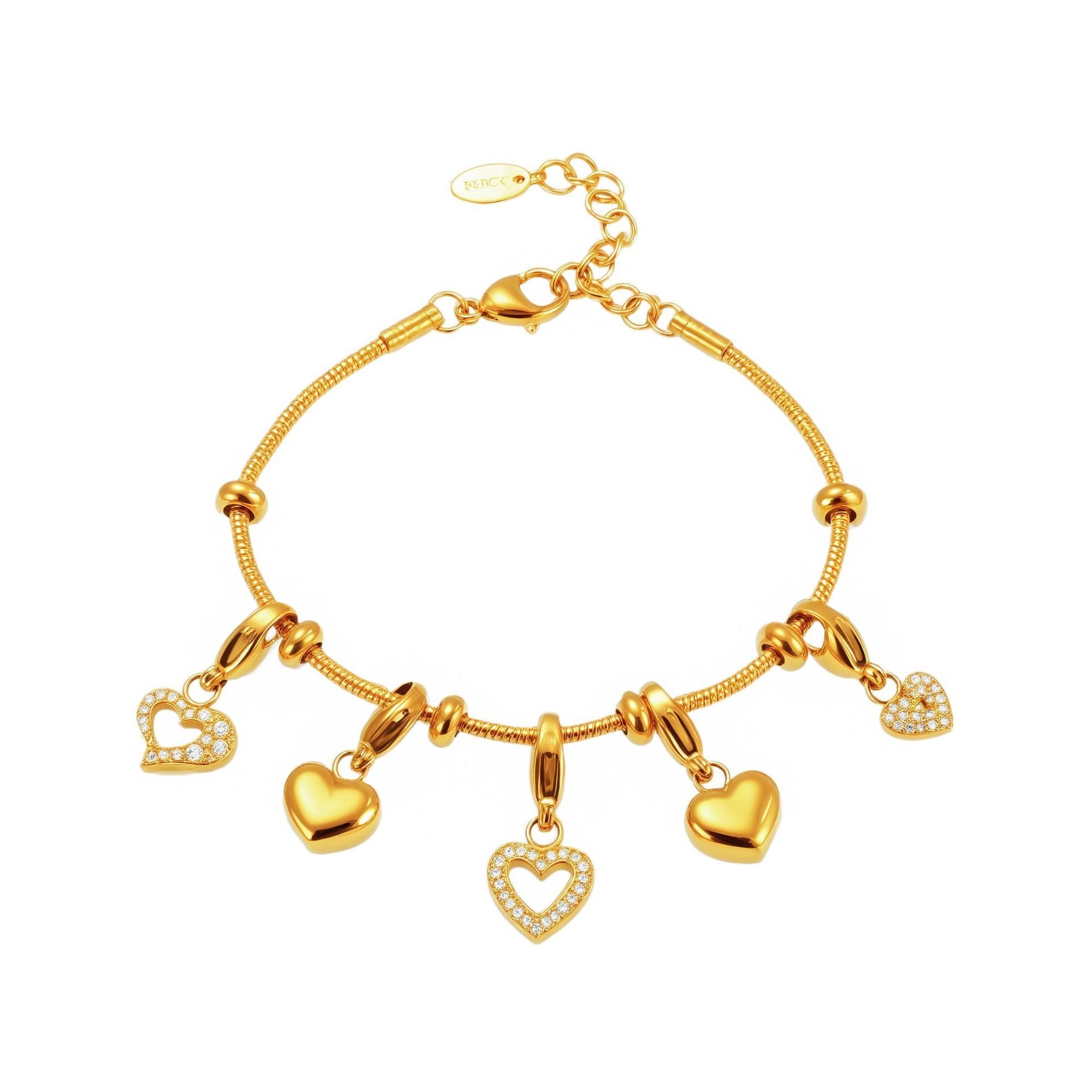 Aarohi Heartstack Bracelet