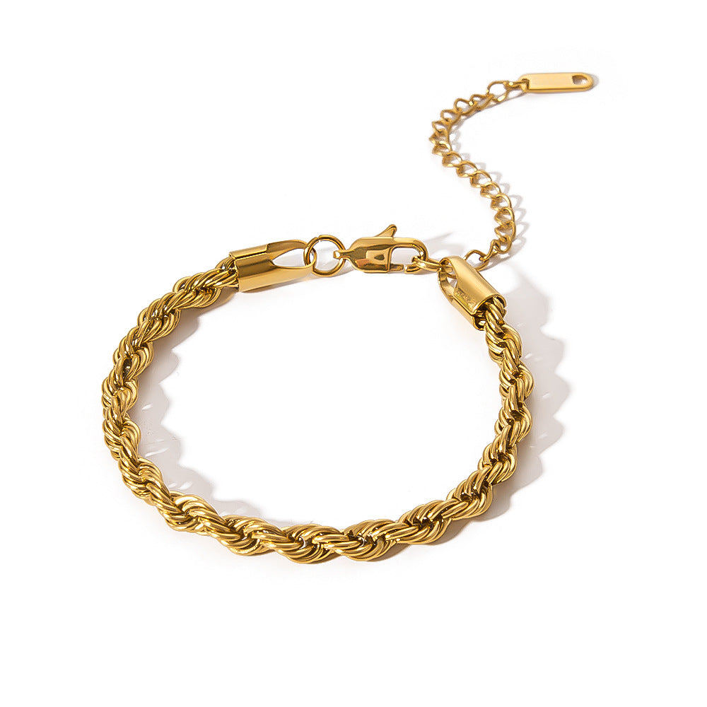 Mira Rope Link Bracelet